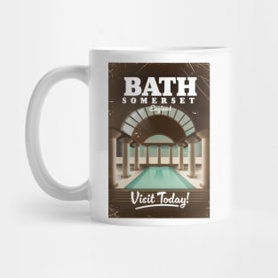 Bath Somerset travel poster Mug